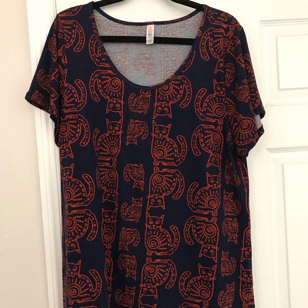Lula Roe Cat shirt!